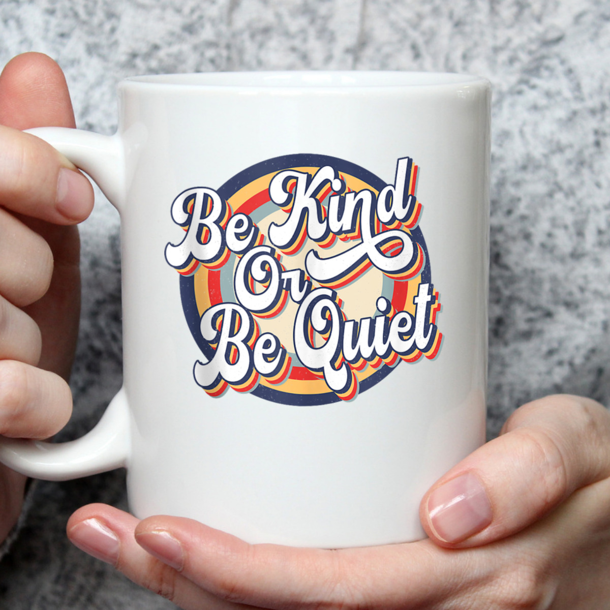 Be Kind Or Be Quiet Positive Saying Inspirational Vintage T-Shirt