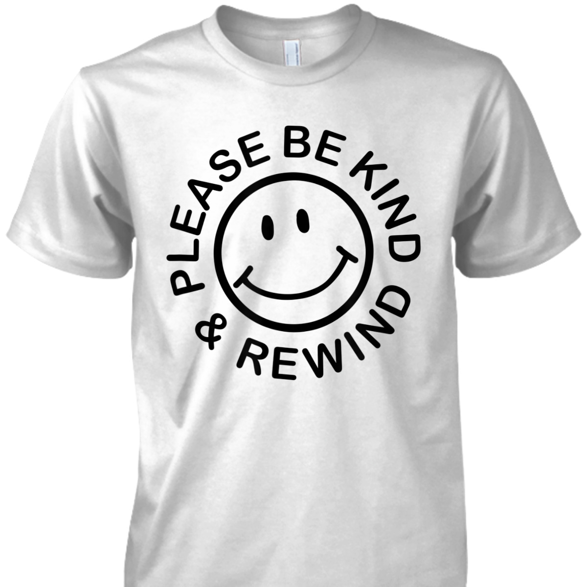Be Kind Rewind Retro Nostalgia Sticker 80s 90s T-Shirt