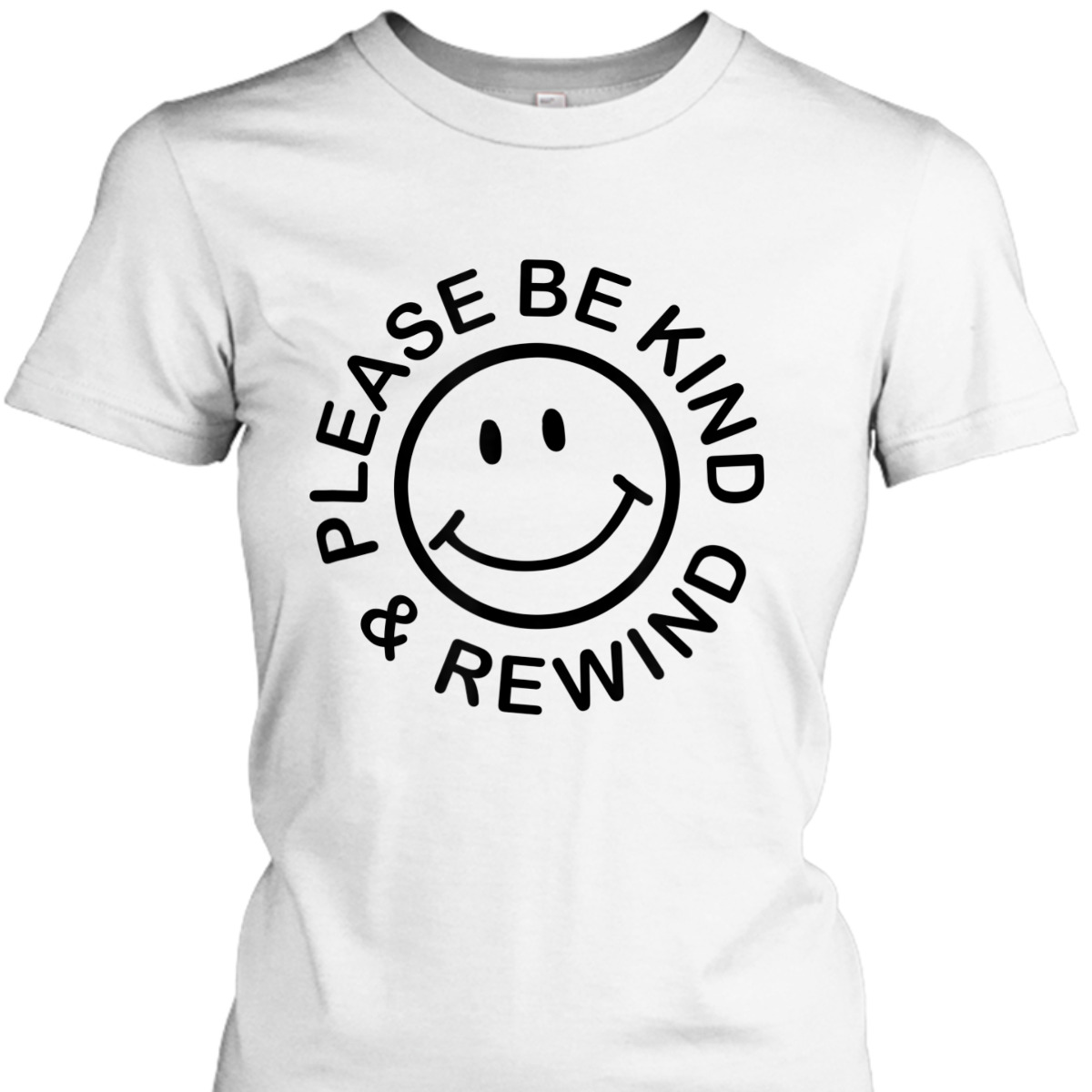 Be Kind Rewind Retro Nostalgia Sticker 80s 90s T-Shirt