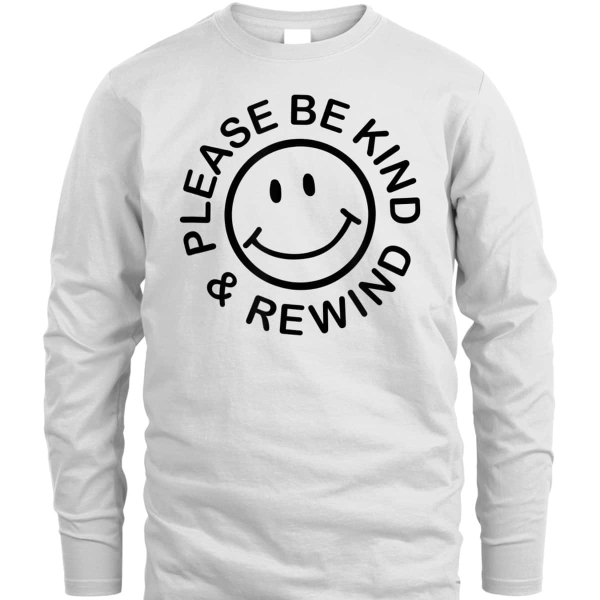 Be Kind Rewind Retro Nostalgia Sticker 80s 90s T-Shirt