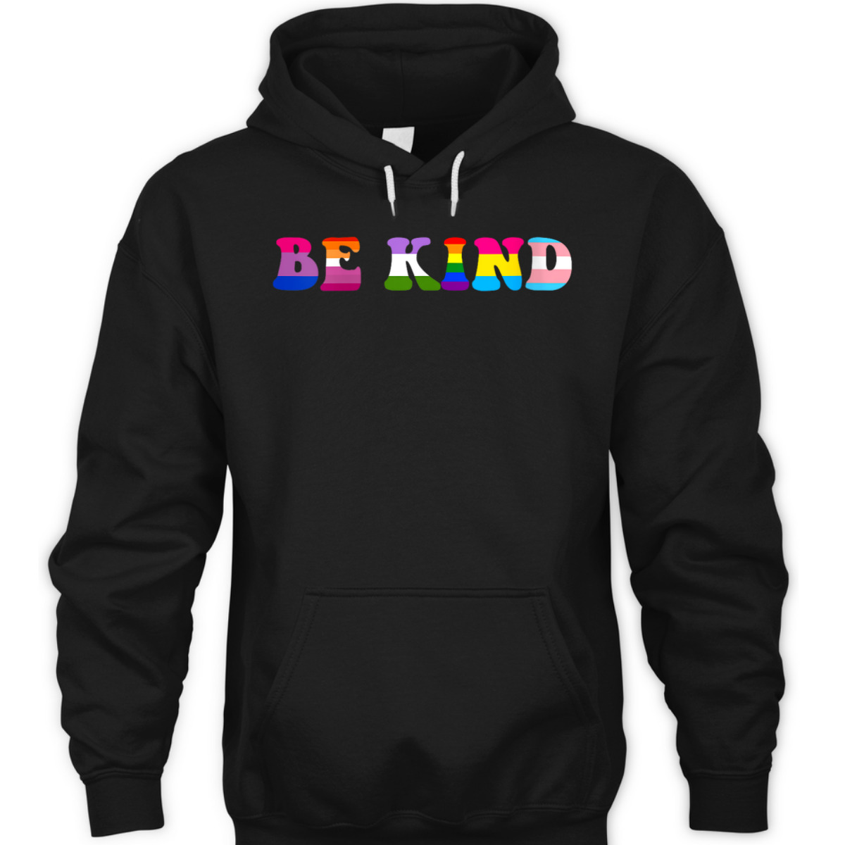Womens Be Kind LGBT Flag Gay Les Pride Month Transgender Pansexual T-Shirt