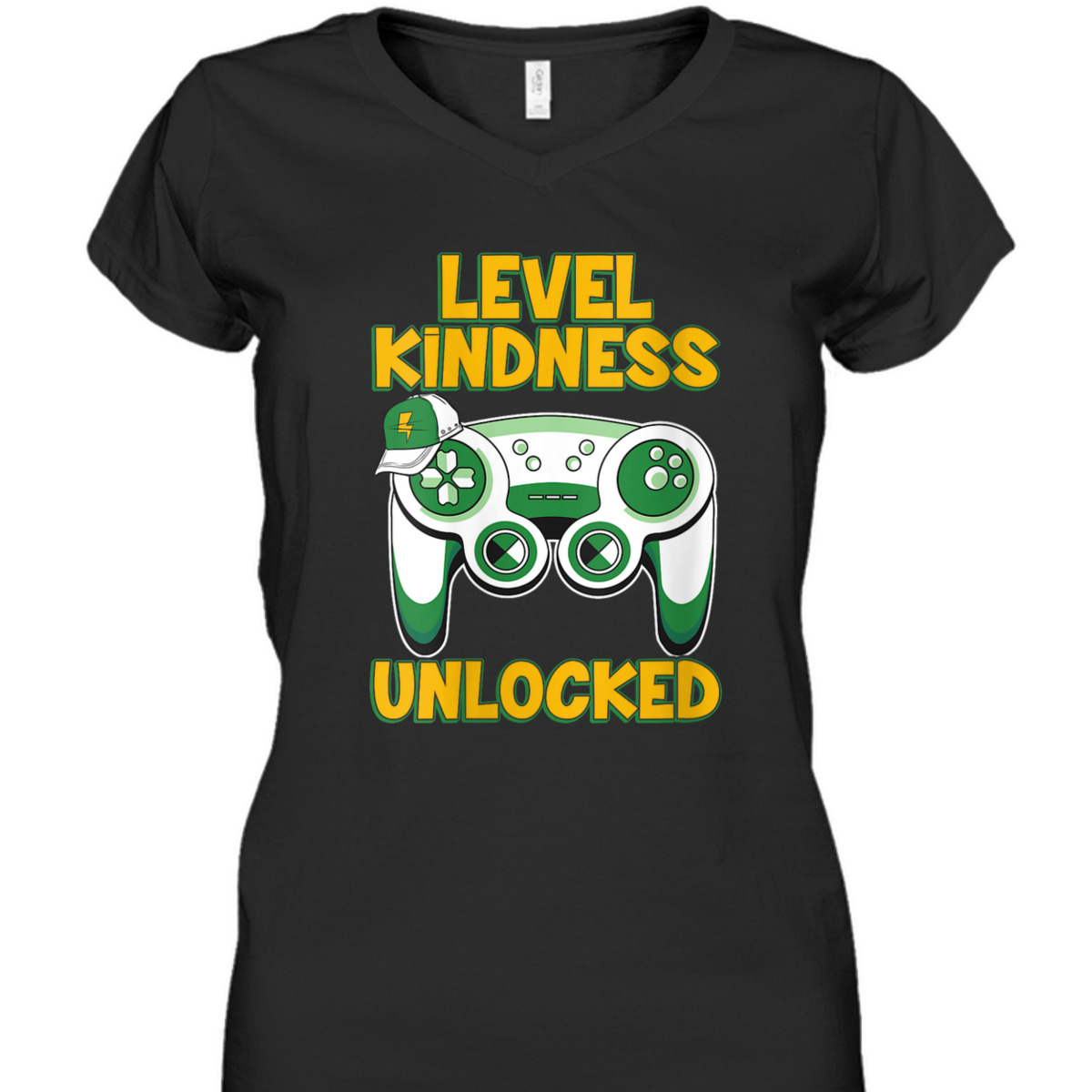 Womens Boys Gaming Ganer Kids Level Kindness Unlocked Kindness T-Shirt Womens Boys Gaming Ganer Kids Level Kindness Unlocked Kindness T-Shirt