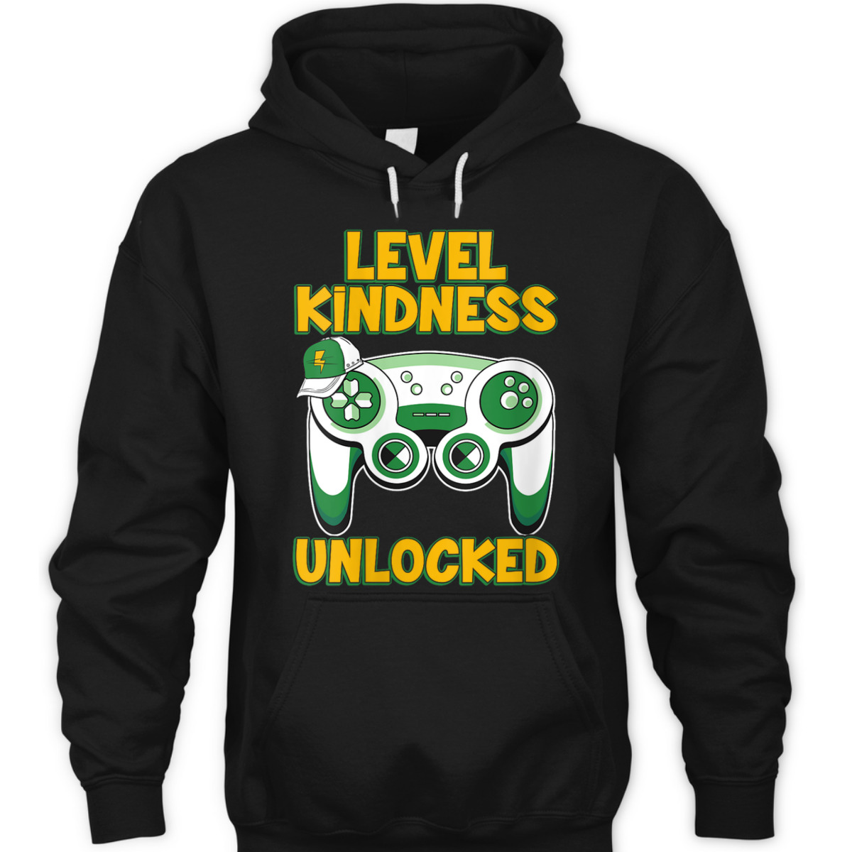 Womens Boys Gaming Ganer Kids Level Kindness Unlocked Kindness T-Shirt