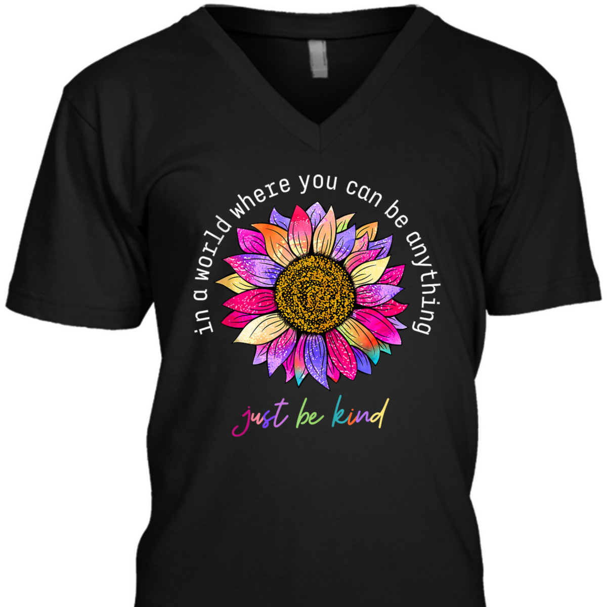 In A World Were You Can Be Anything Just Be Kind T-Shirt