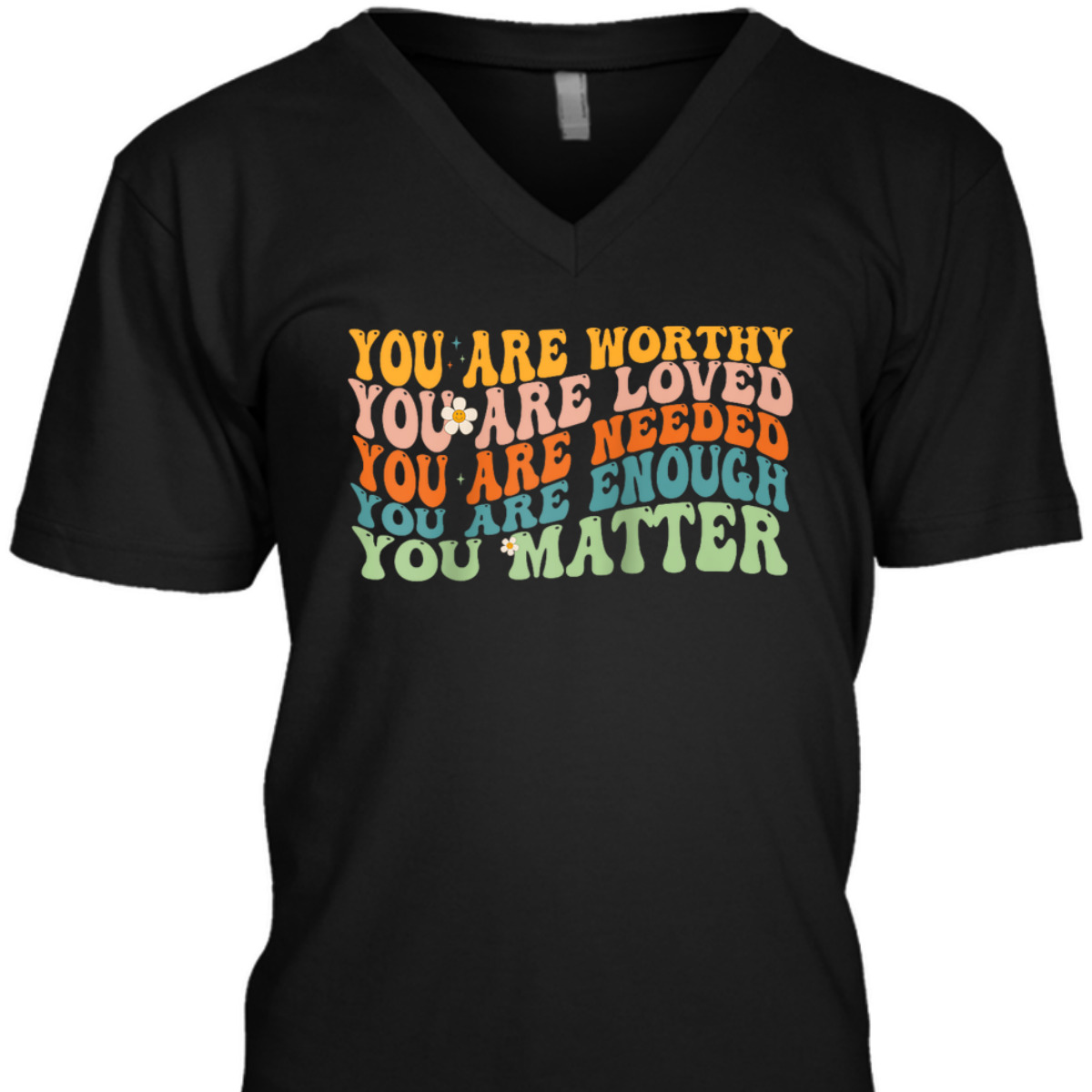 You Matter Kindness Be Kind Groovy Mental Health T-Shirt