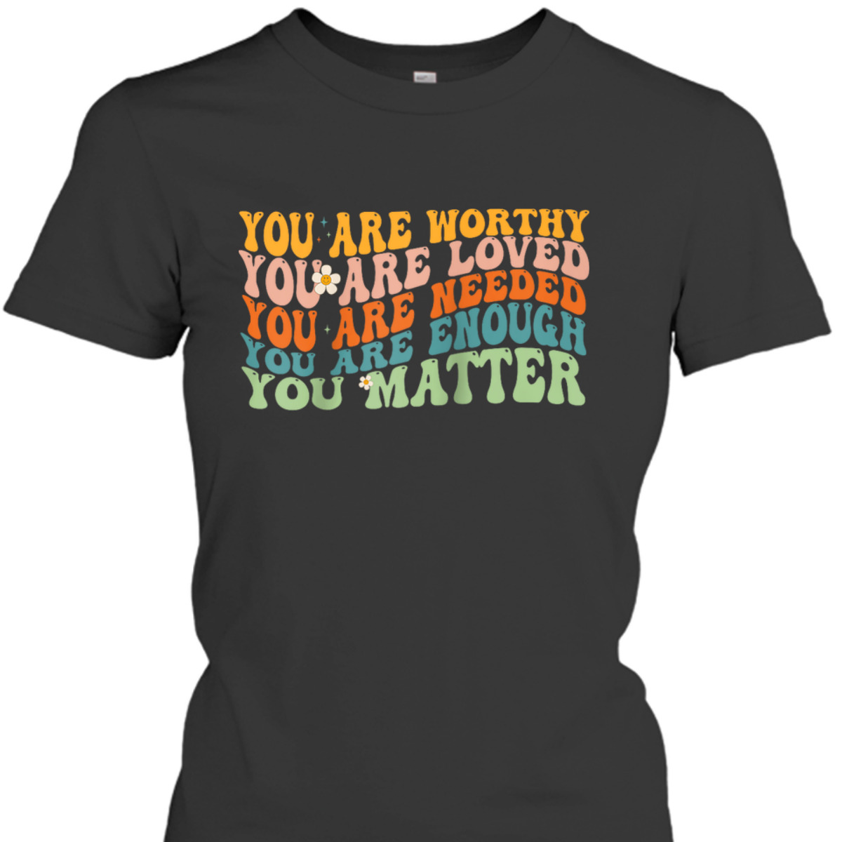 You Matter Kindness Be Kind Groovy Mental Health T-Shirt