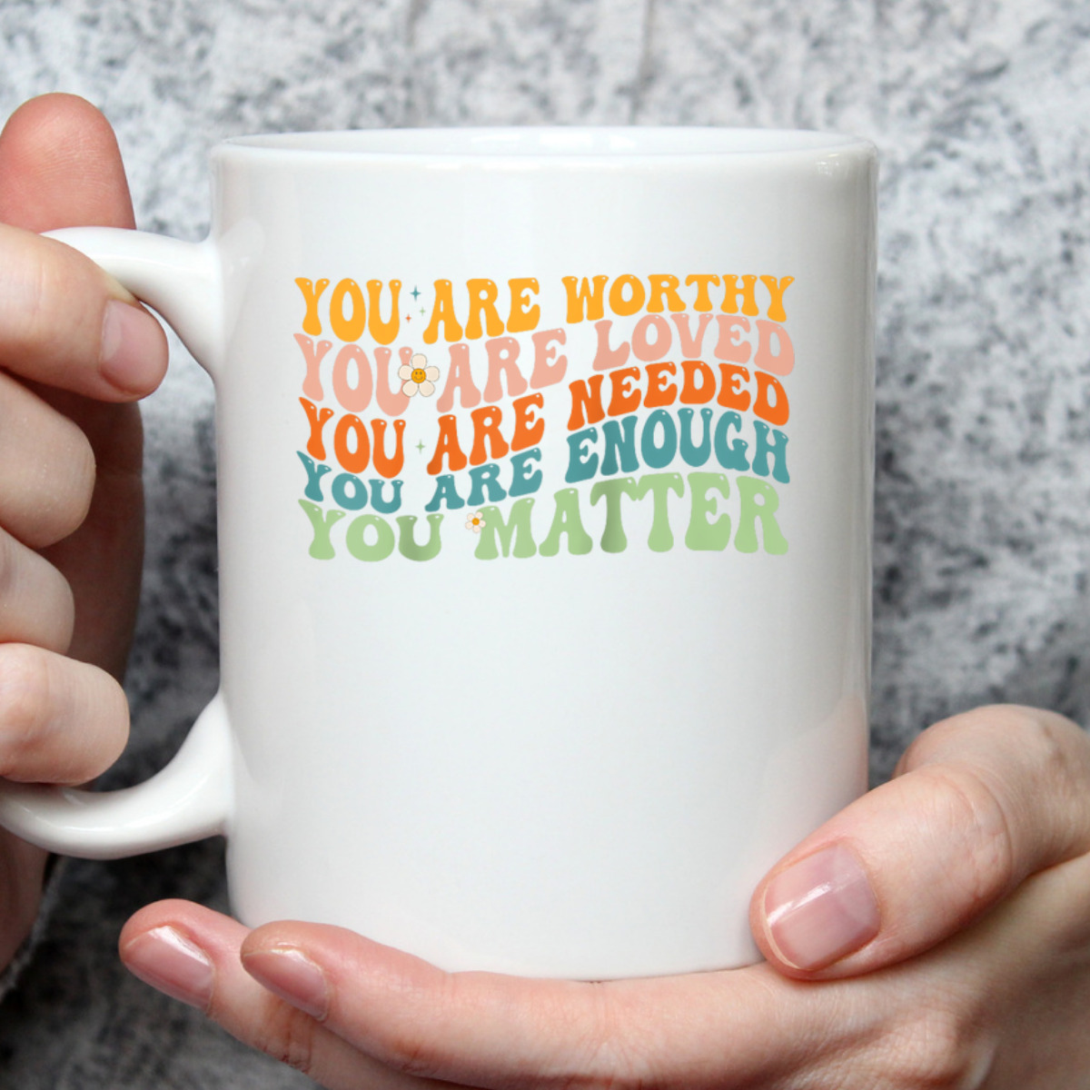 You Matter Kindness Be Kind Groovy Mental Health T-Shirt