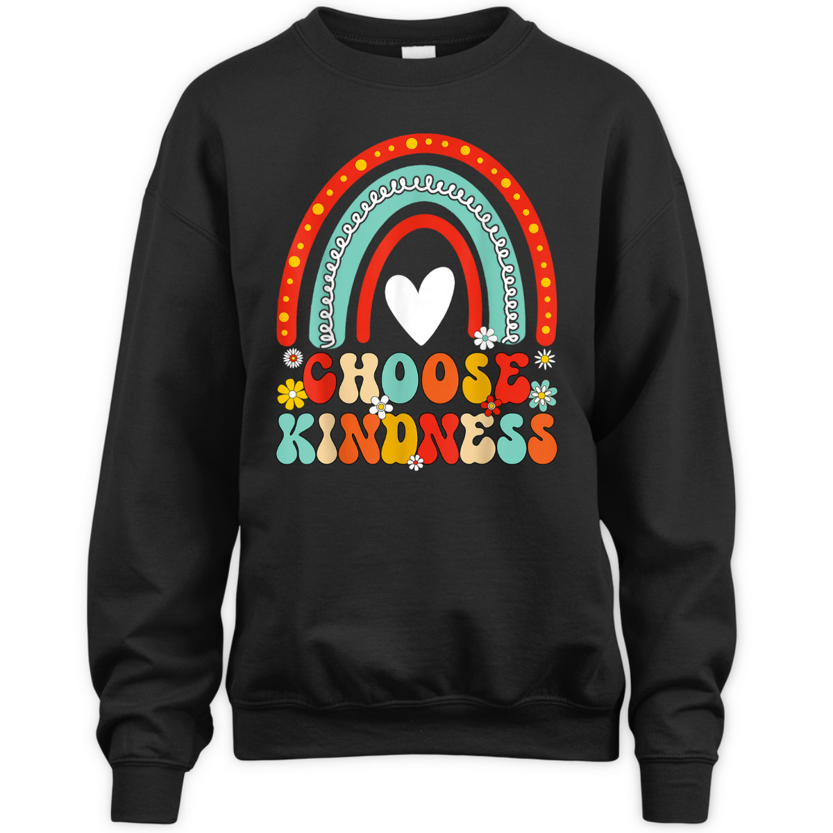 Choose Kindness Rainbow Unity Day Anti Bullying Teacher Kid T-Shirt
