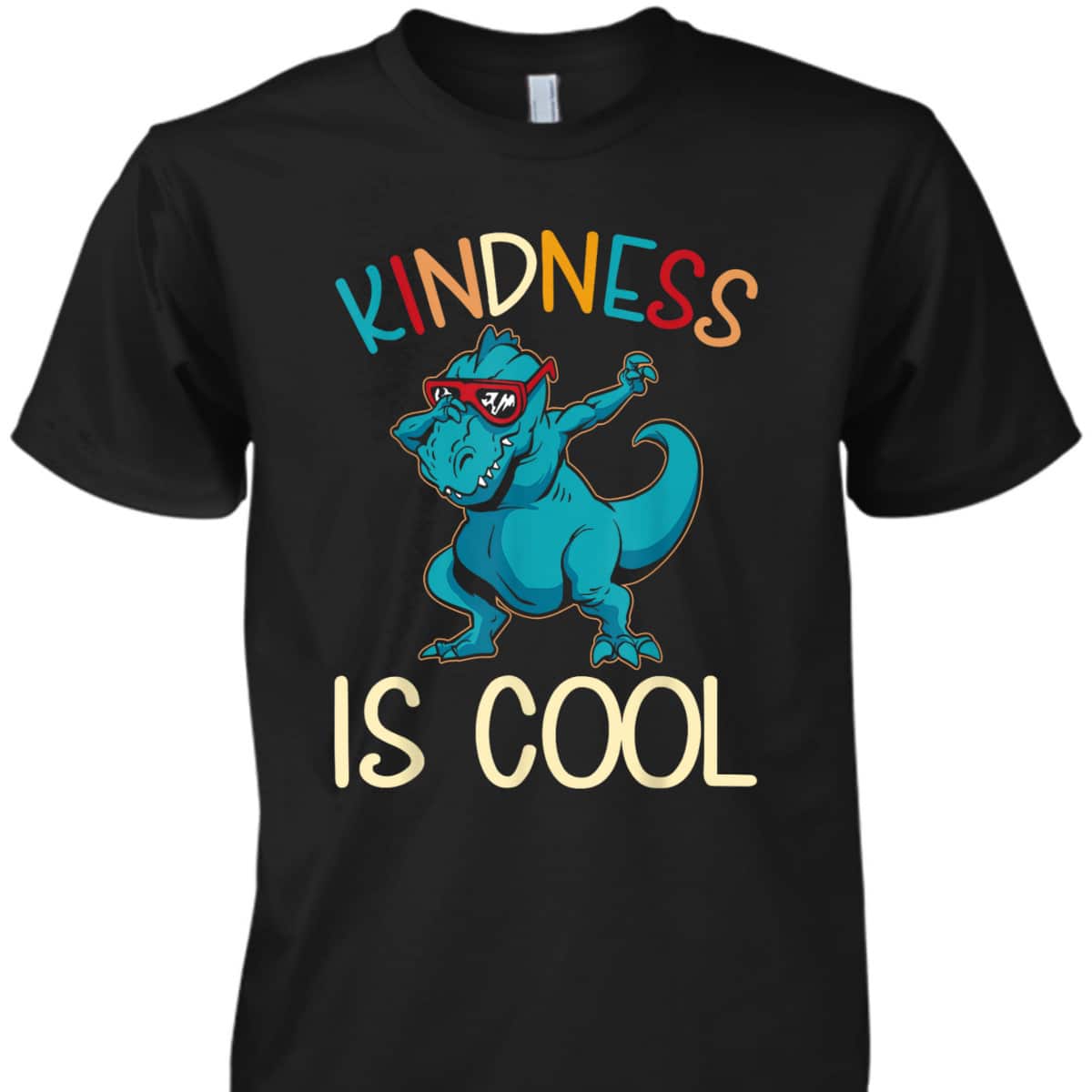 Boys Dino Kindness Is Cool Kindness T-Shirt Boys Dino Kindness Is Cool Kindness T-Shirt