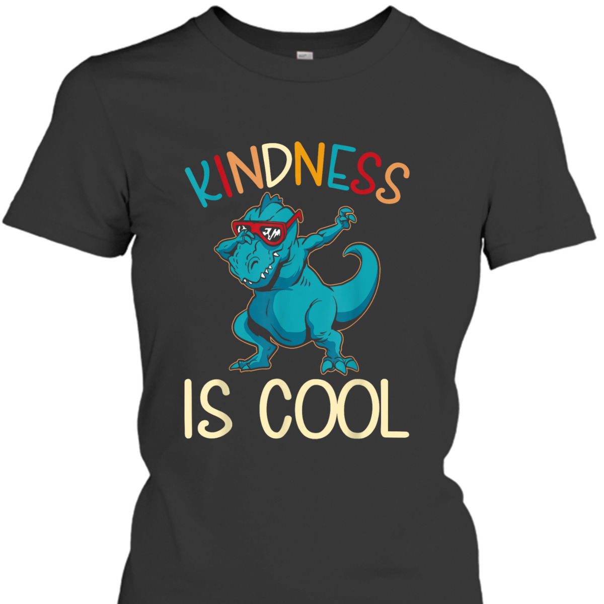 Boys Dino Kindness Is Cool Kindness T-Shirt