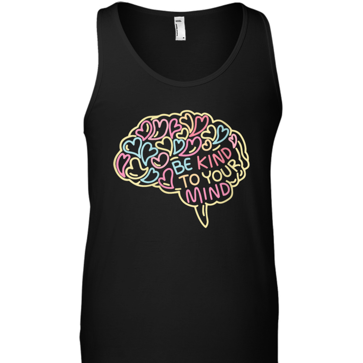 Womens Mental Health Awareness Brain Be Kind To Your Mind T-Shirt