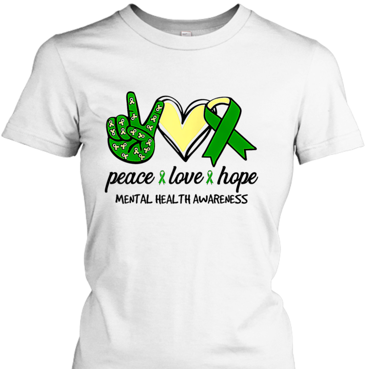 Mental Health Awareness Ribbon Family You Matter Kindness T-Shirt Mental Health Awareness Ribbon Family You Matter Kindness T-Shirt