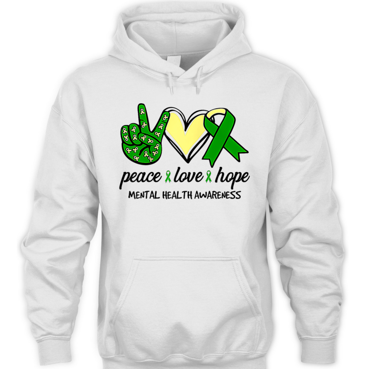 Mental Health Awareness Ribbon Family You Matter Kindness T-Shirt