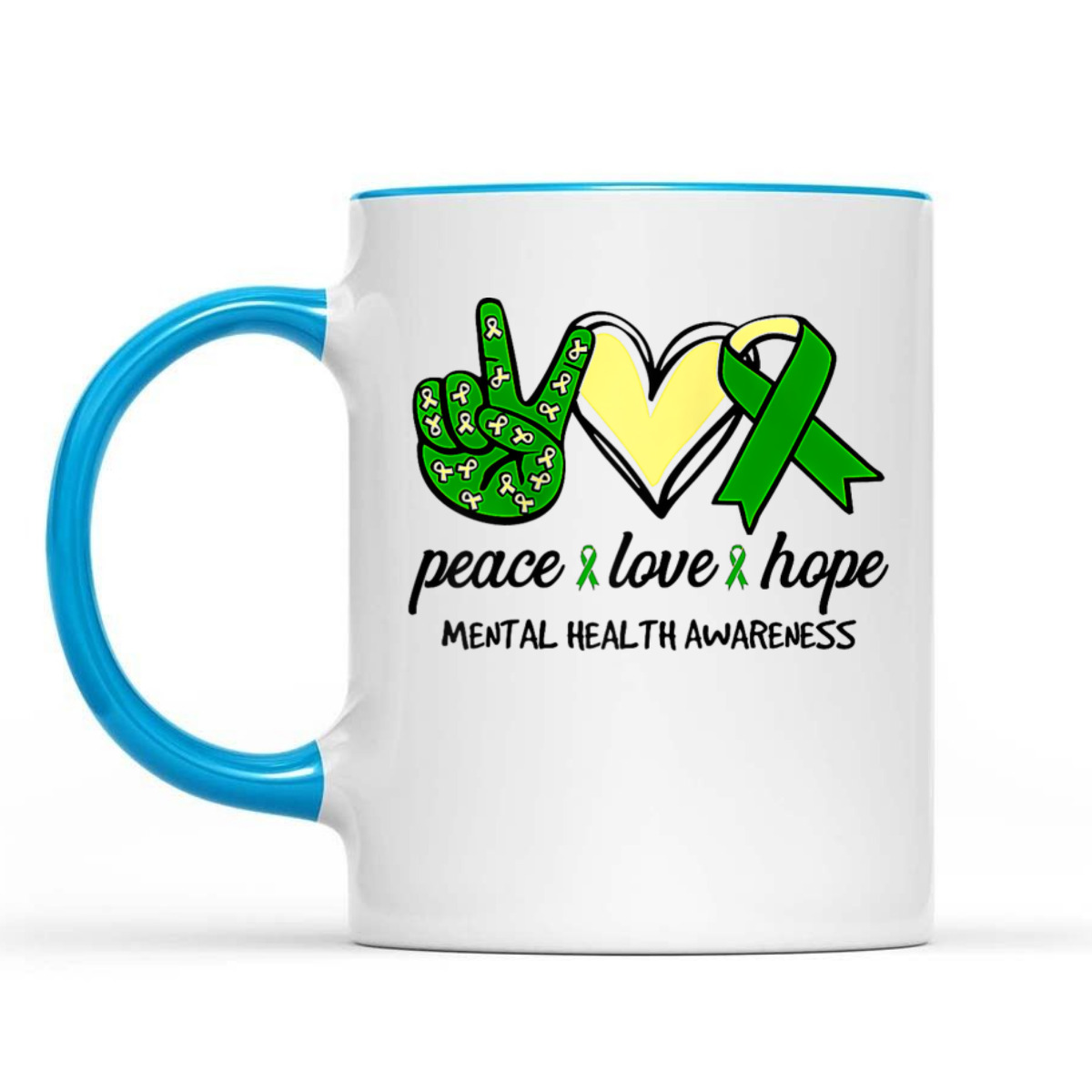 Mental Health Awareness Ribbon Family You Matter Kindness T-Shirt