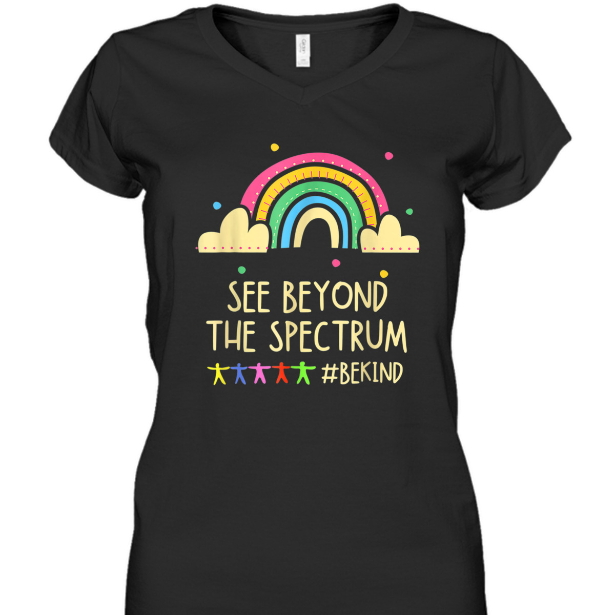 See Beyond The Spectrum Be Kind Autism Awareness T-Shirt See Beyond The Spectrum Be Kind Autism Awareness T-Shirt
