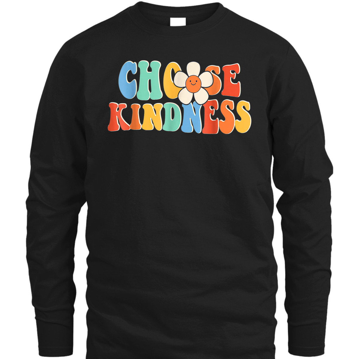 Choose Kindness Retro Groovy Daisy Be Kind Inspirational T-Shirt Choose Kindness Retro Groovy Daisy Be Kind Inspirational T-Shirt