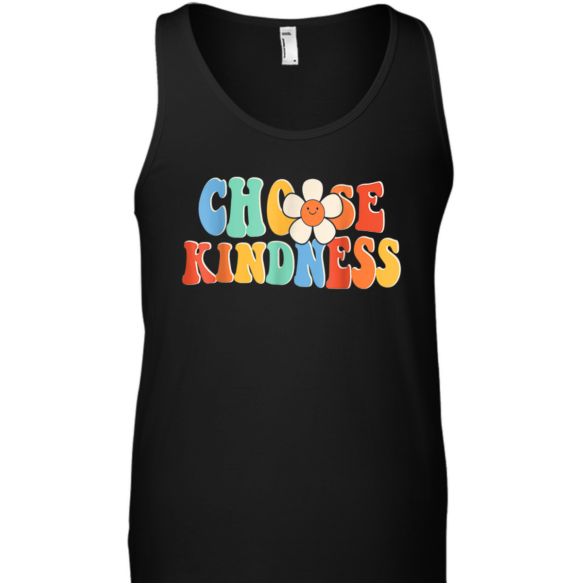 Choose Kindness Retro Groovy Daisy Be Kind Inspirational T-Shirt