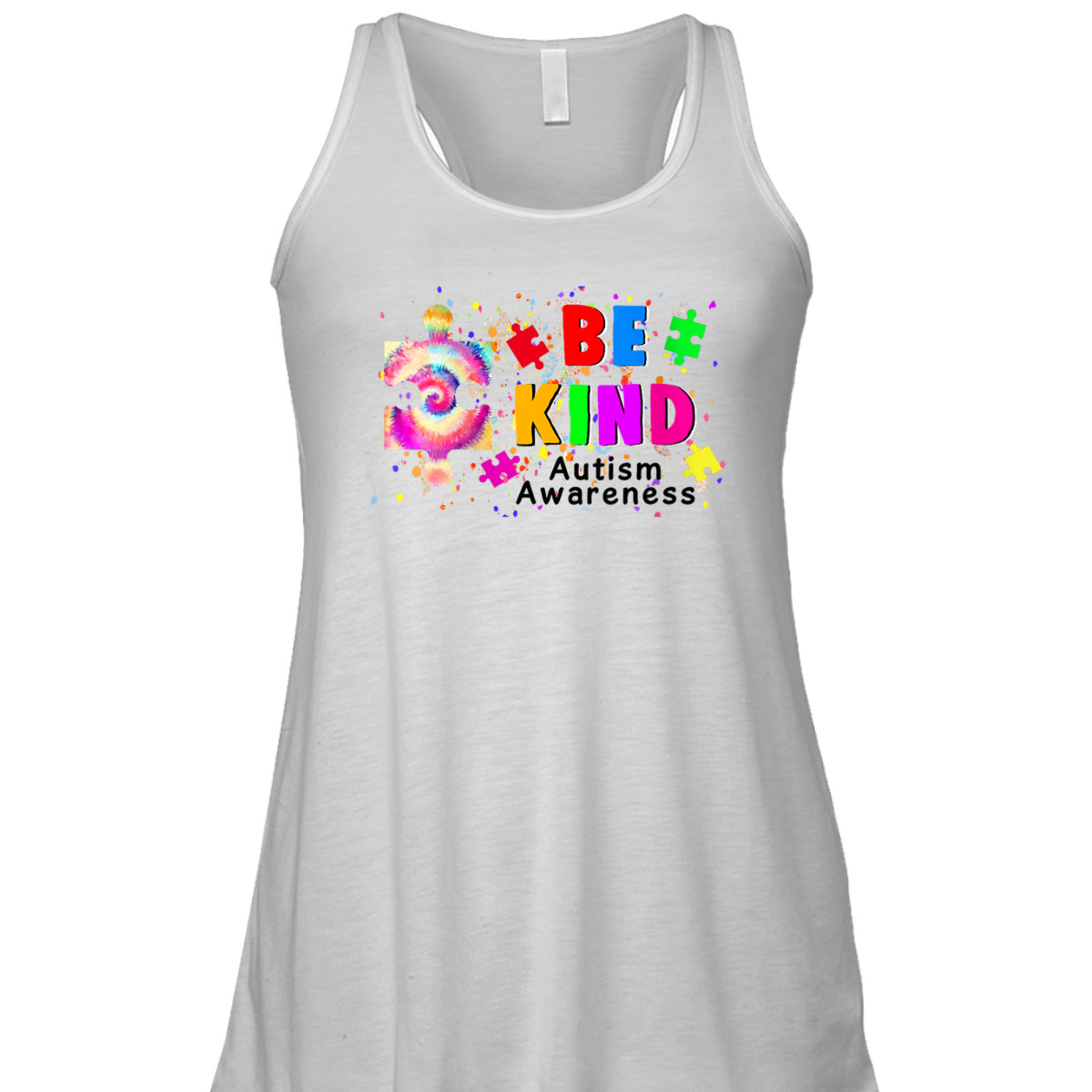 Womens Be Kind Autism Awareness Puzzle Tie Dye Autism Awareness T-Shirt Womens Be Kind Autism Awareness Puzzle Tie Dye Autism Awareness T-Shirt
