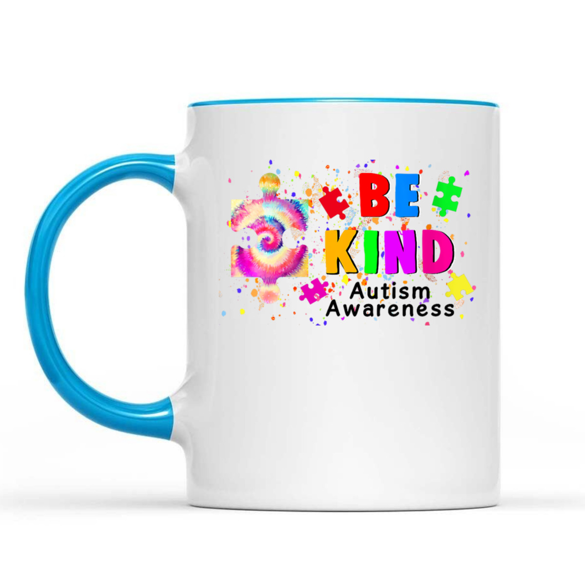 Womens Be Kind Autism Awareness Puzzle Tie Dye Autism Awareness T-Shirt Womens Be Kind Autism Awareness Puzzle Tie Dye Autism Awareness T-Shirt