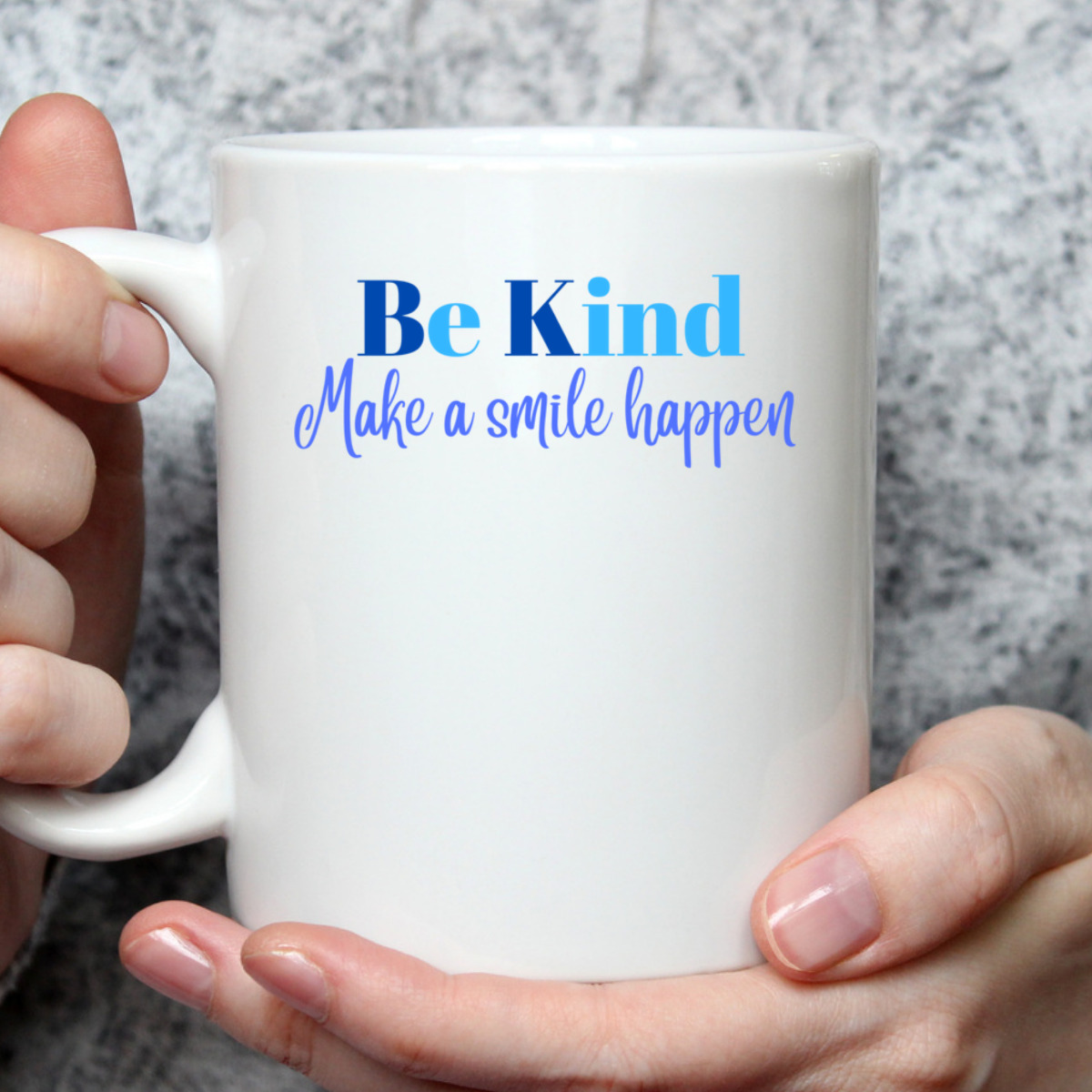 Be Kind, Make A Smile Happen Inspirational T-Shirt Be Kind, Make A Smile Happen Inspirational T-Shirt