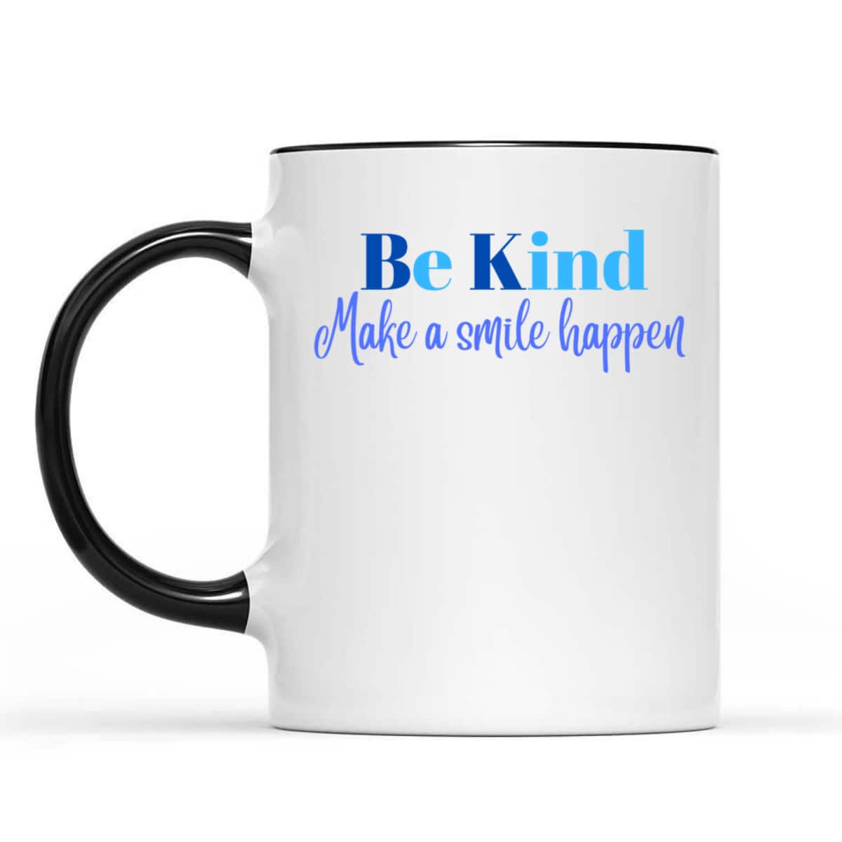 Be Kind, Make A Smile Happen Inspirational T-Shirt