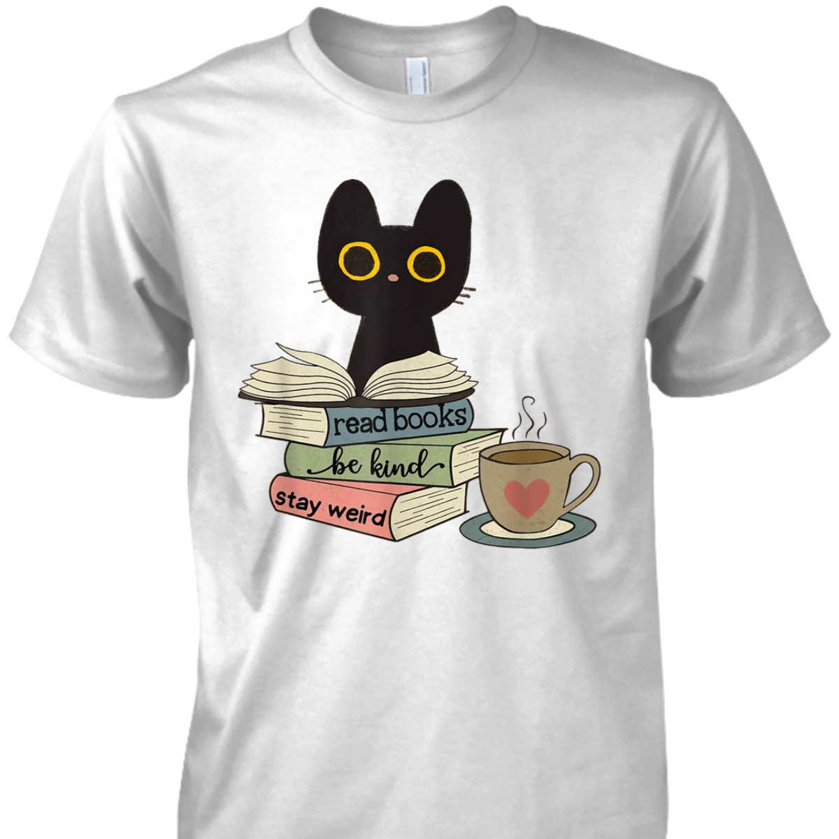 Read Books Be Kind Stay Weird T-Shirt