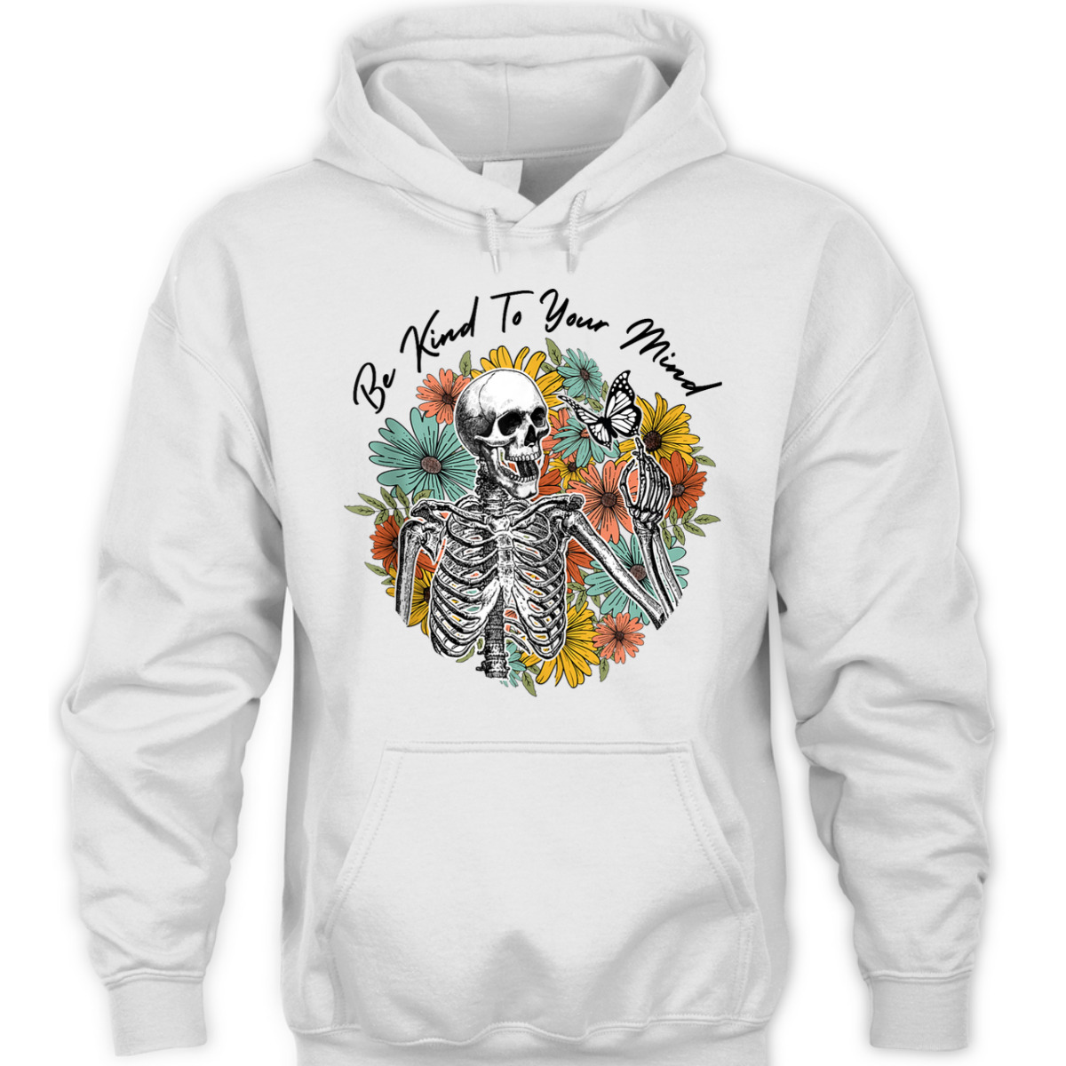Retro Skeleton Be Kind To Your Mind Mental Health Matters T-Shirt Retro Skeleton Be Kind To Your Mind Mental Health Matters T-Shirt