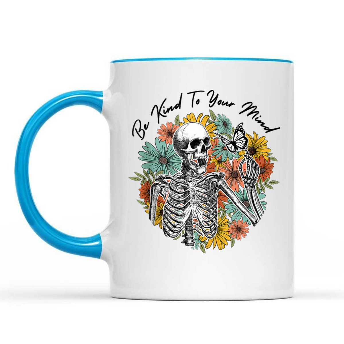 Retro Skeleton Be Kind To Your Mind Mental Health Matters T-Shirt Retro Skeleton Be Kind To Your Mind Mental Health Matters T-Shirt