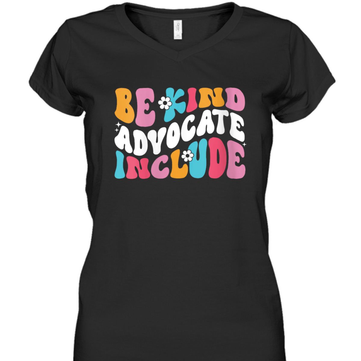 Womens Be Kind Advocate Include Autism Awareness T-Shirt