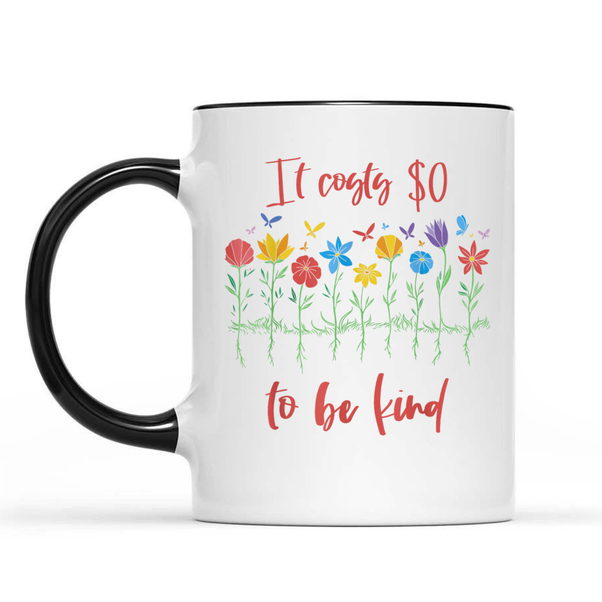 Girls Kindness It Costs 0$ To Be Kind Be Kind T-Shirt