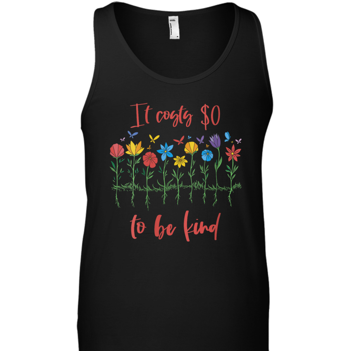 Womens Girls Kindness It Costs 0$ To Be Kind Be Kind T-Shirt