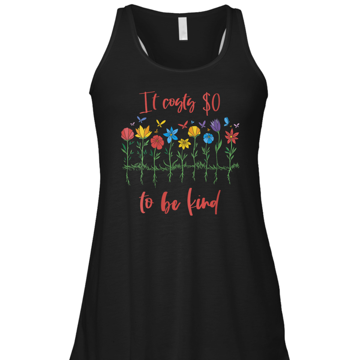 Womens Girls Kindness It Costs 0$ To Be Kind Be Kind T-Shirt