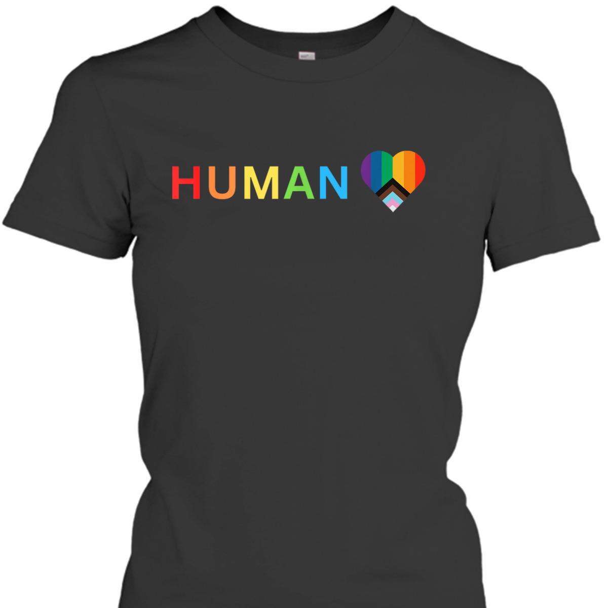 Human - Inclusive LGBTQ Gay Rights Pride T-Shirt