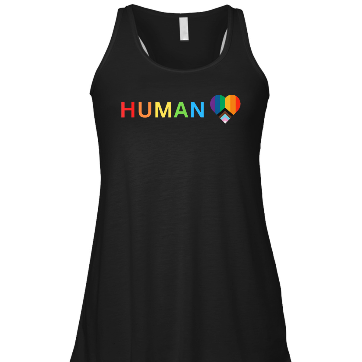Human - Inclusive LGBTQ Gay Rights Pride T-Shirt