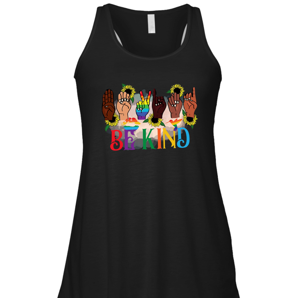 Be Kind Hand Sign Language Hand Talking LGBTQFlag Gay Pride T-Shirt Be Kind Hand Sign Language Hand Talking LGBTQFlag Gay Pride T-Shirt