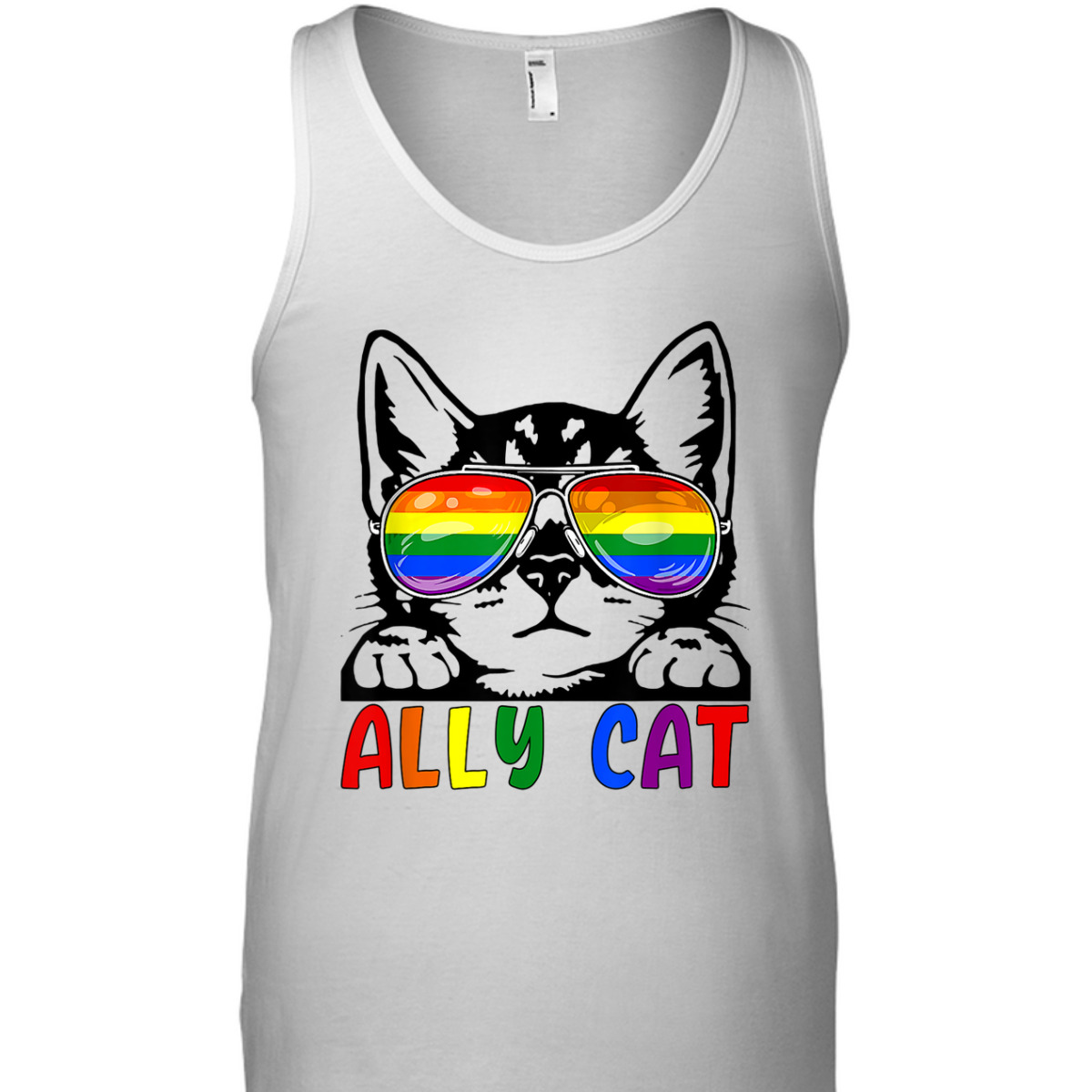 LGBT Ally Cat Be Kind Gay Rainbow Funny LGBTQ T-Shirt LGBT Ally Cat Be Kind Gay Rainbow Funny LGBTQ T-Shirt