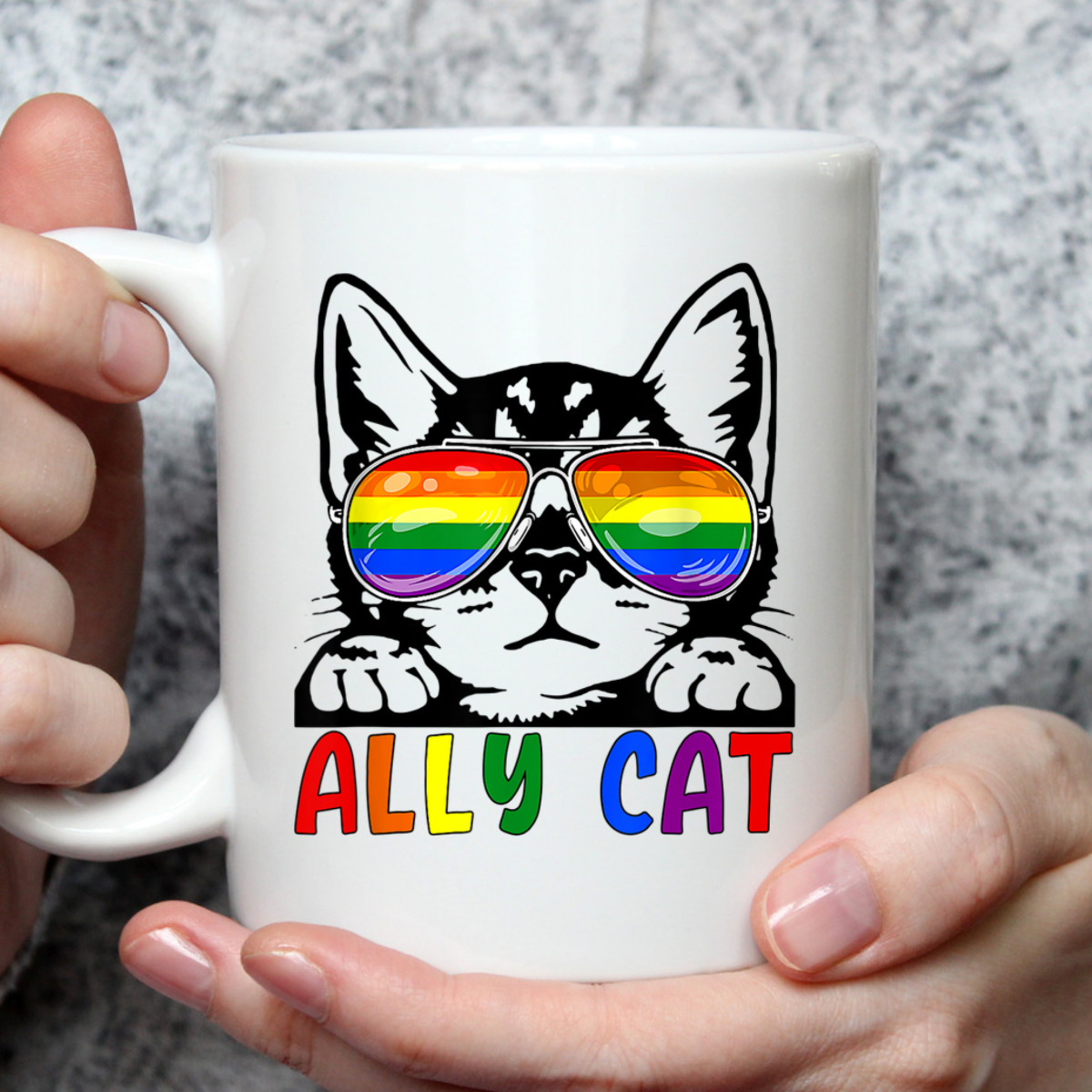 LGBT Ally Cat Be Kind Gay Rainbow Funny LGBTQ T-Shirt LGBT Ally Cat Be Kind Gay Rainbow Funny LGBTQ T-Shirt