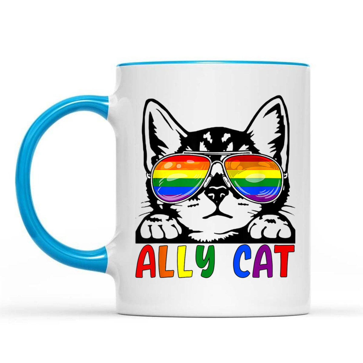 LGBT Ally Cat Be Kind Gay Rainbow Funny LGBTQ T-Shirt LGBT Ally Cat Be Kind Gay Rainbow Funny LGBTQ T-Shirt