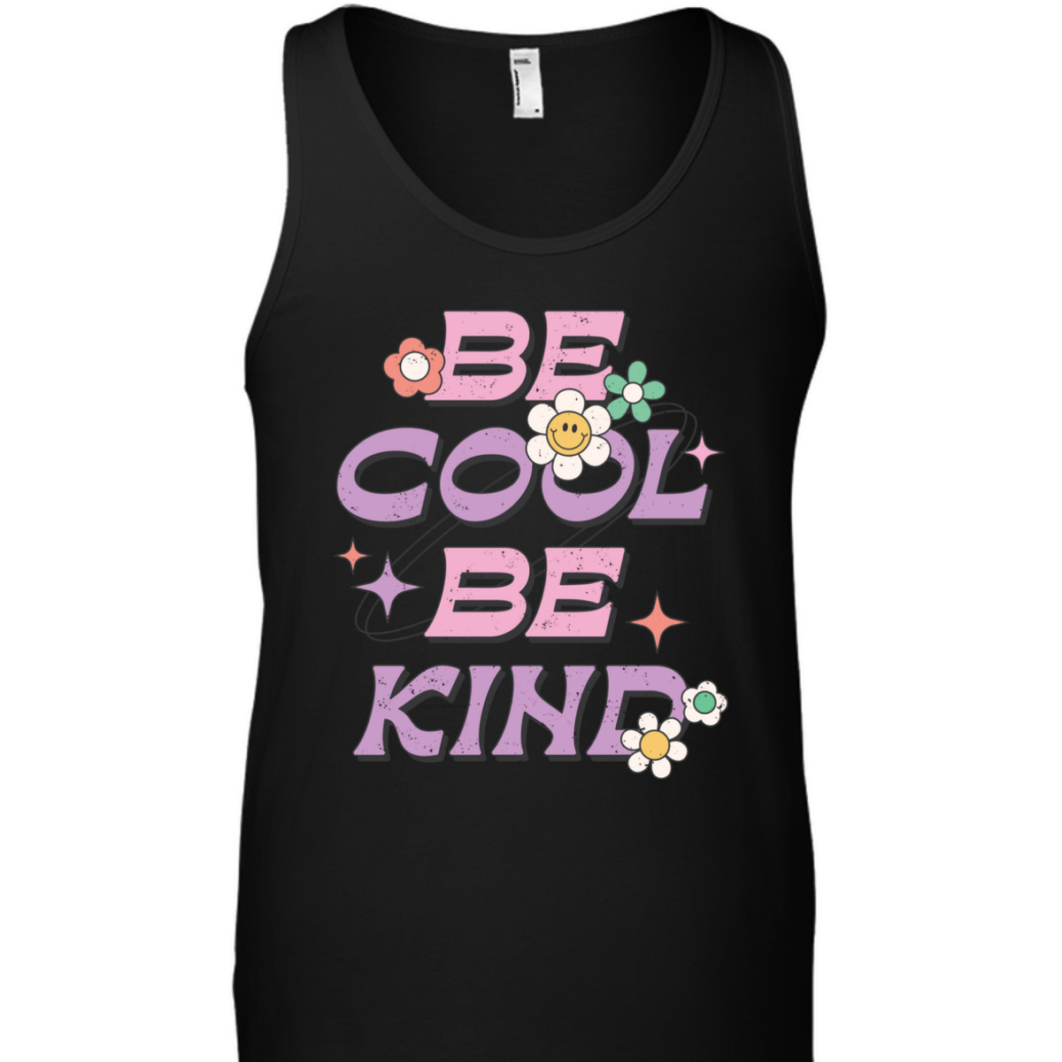 Be Cool Be Kind Happy Daisy Retro Pink Purple Positivity Y2K T-Shirt Be Cool Be Kind Happy Daisy Retro Pink Purple Positivity Y2K T-Shirt