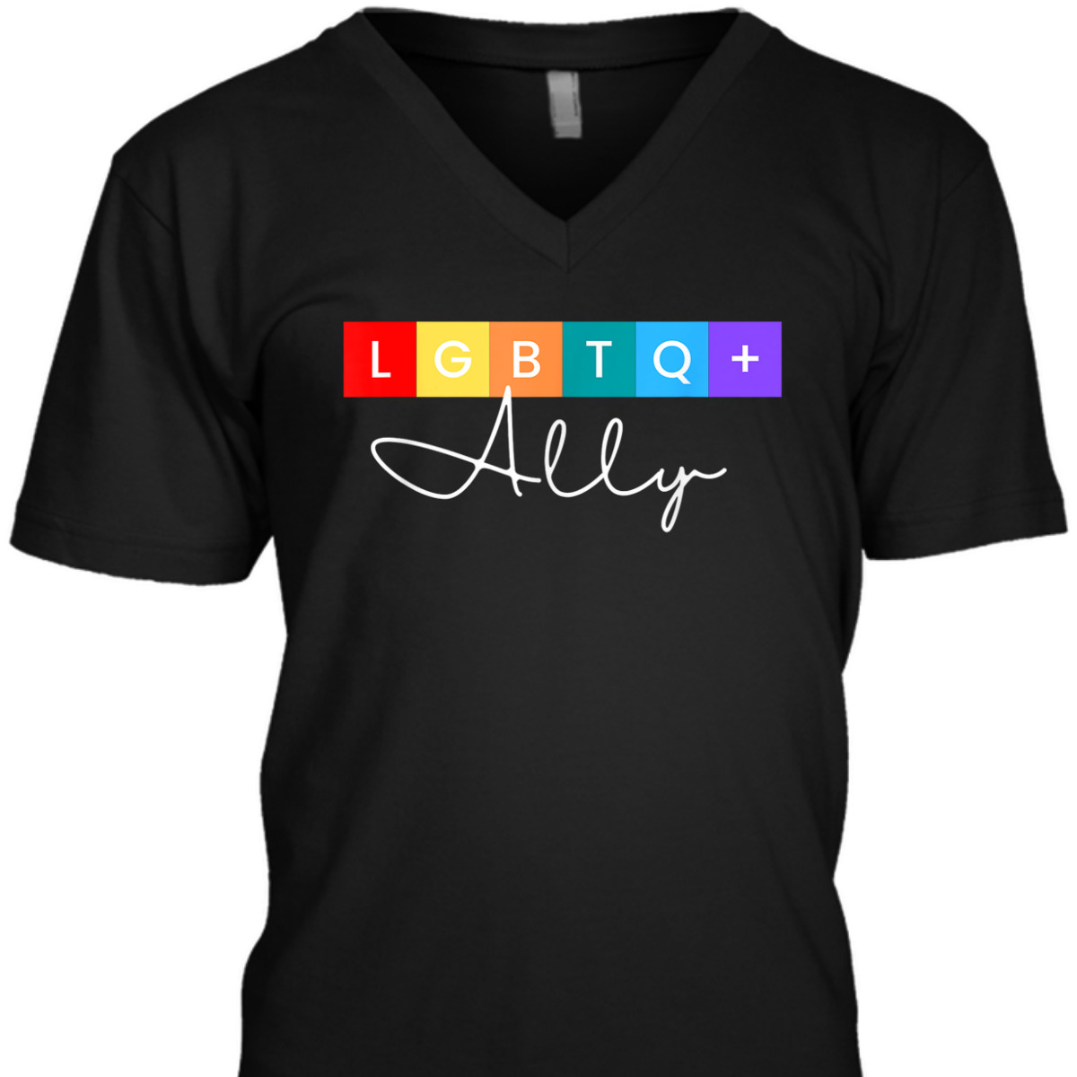 LGBTQ Ally - Inclusive Gay Transgender Rights Pride T-Shirt LGBTQ Ally - Inclusive Gay Transgender Rights Pride T-Shirt