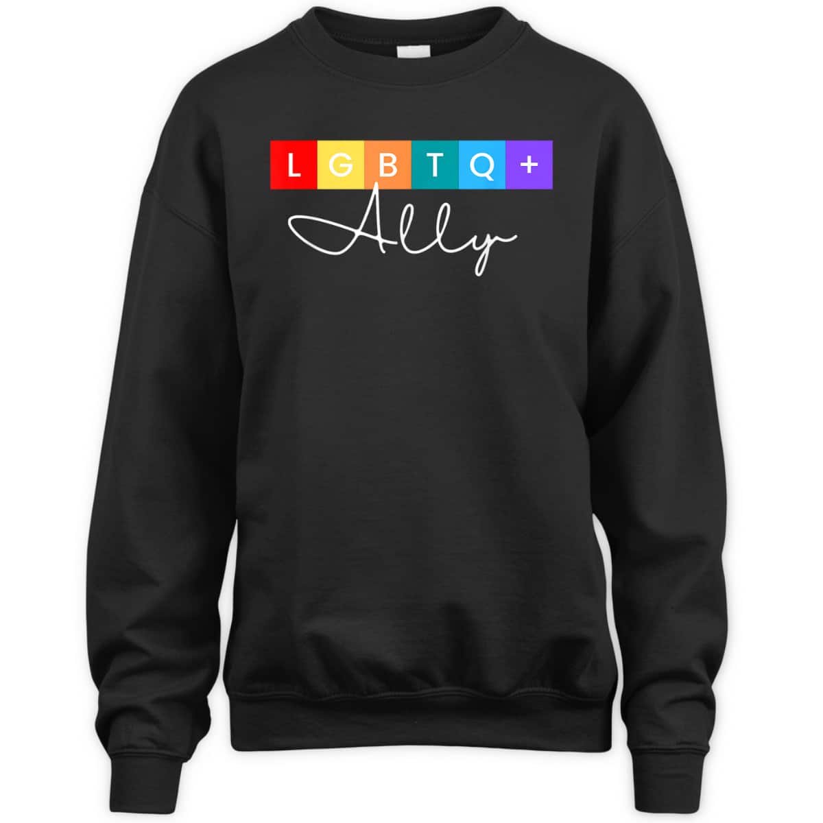 LGBTQ Ally - Inclusive Gay Transgender Rights Pride T-Shirt