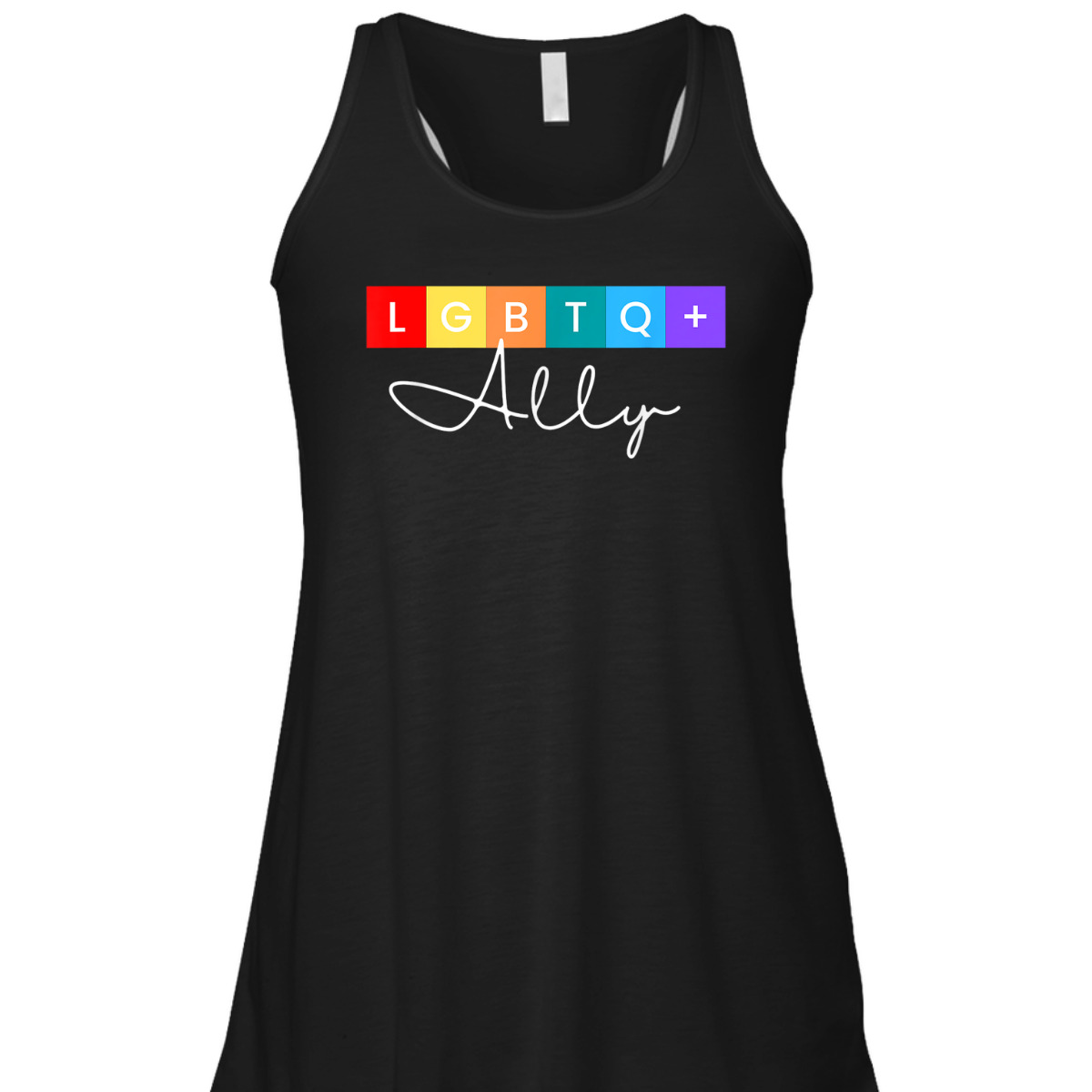 LGBTQ Ally - Inclusive Gay Transgender Rights Pride T-Shirt
