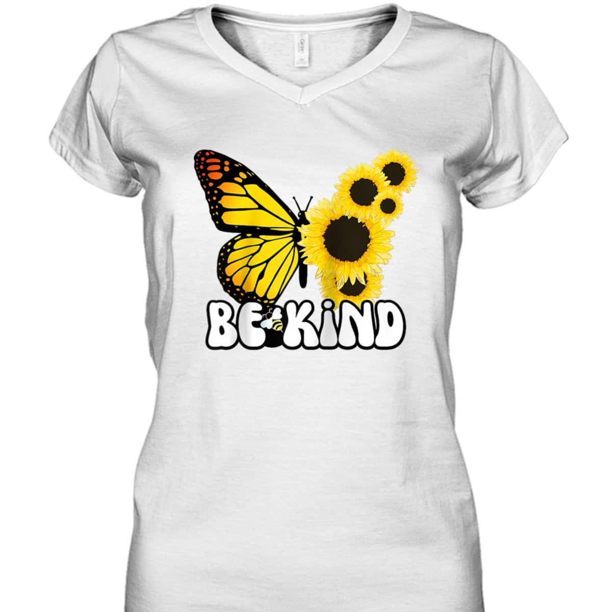 Be Kind Orange Unity Day Antibulliyng Orange Butterfly T-Shirt