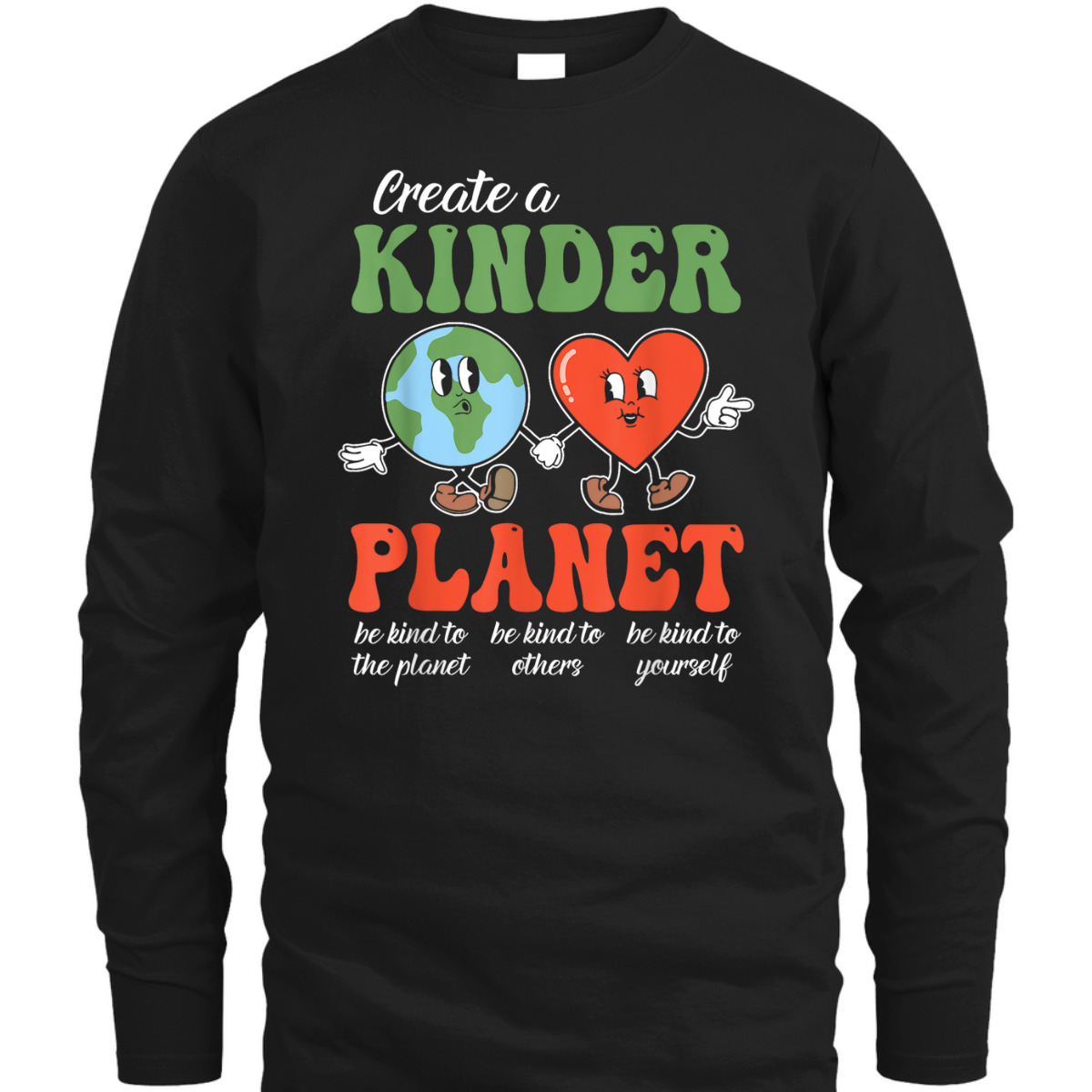 Be Kind Planet Save Earth Day Retro Groovy Environment T-Shirt Be Kind Planet Save Earth Day Retro Groovy Environment T-Shirt