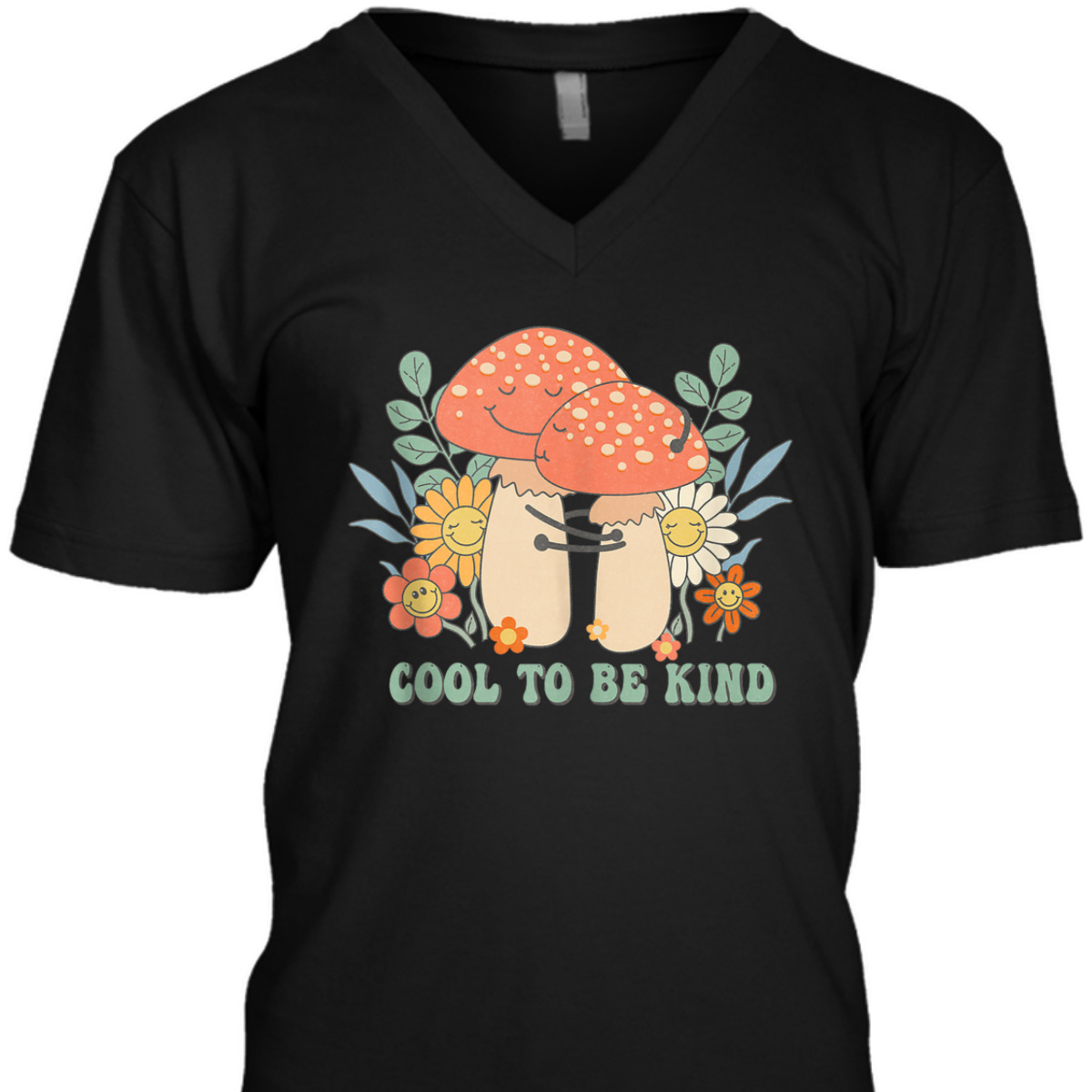 Cool To Be Kind Retro Groovy Style Flowers Plants Kindness T-Shirt Cool To Be Kind Retro Groovy Style Flowers Plants Kindness T-Shirt