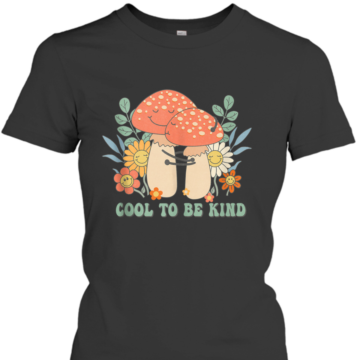 Cool To Be Kind Retro Groovy Style Flowers Plants Kindness T-Shirt Cool To Be Kind Retro Groovy Style Flowers Plants Kindness T-Shirt