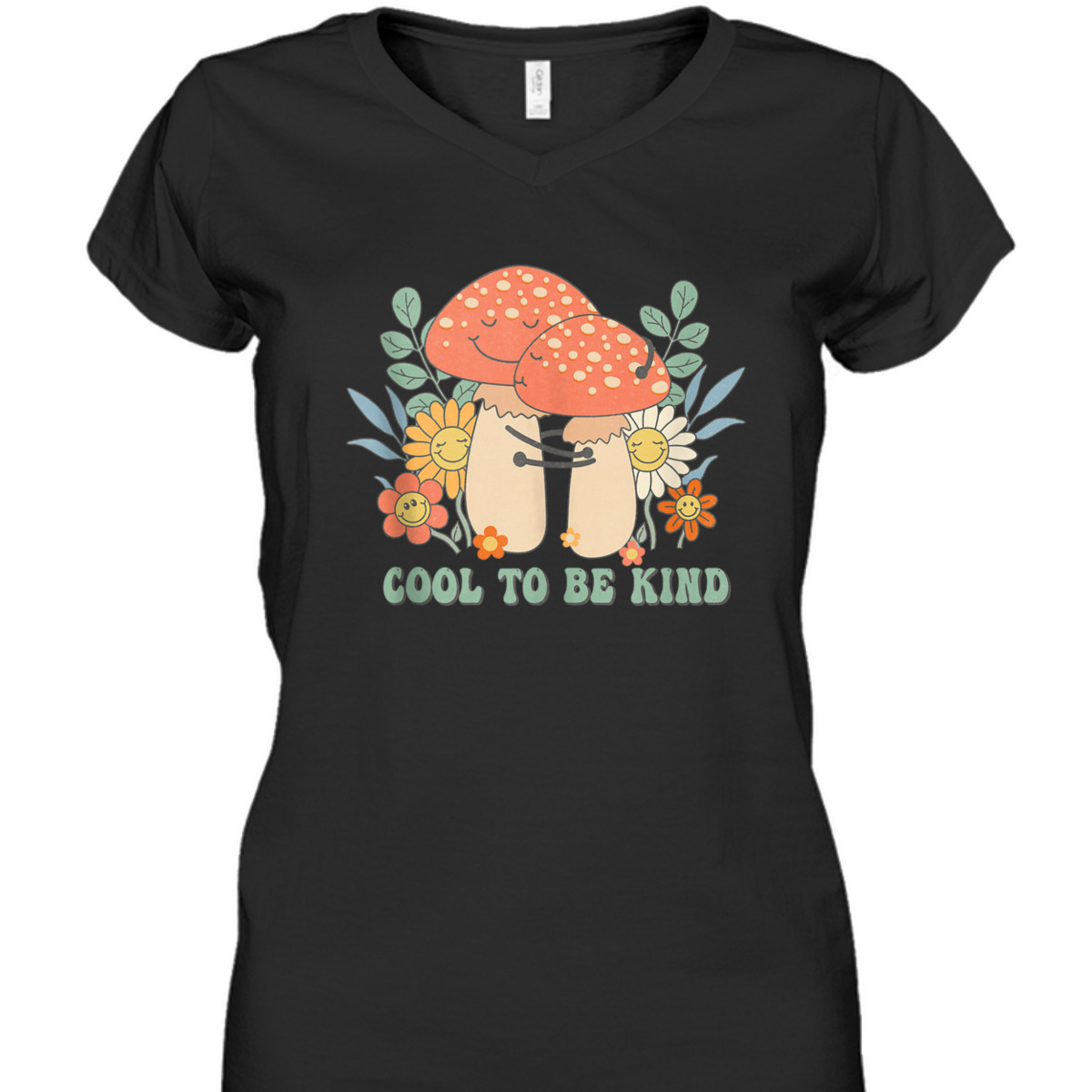Cool To Be Kind Retro Groovy Style Flowers Plants Kindness T-Shirt Cool To Be Kind Retro Groovy Style Flowers Plants Kindness T-Shirt
