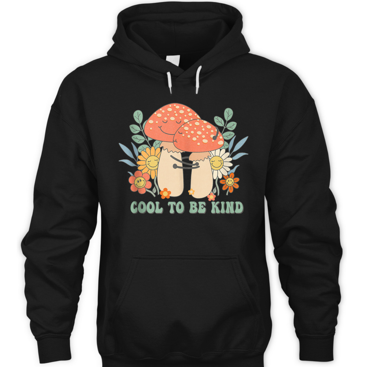 Cool To Be Kind Retro Groovy Style Flowers Plants Kindness T-Shirt Cool To Be Kind Retro Groovy Style Flowers Plants Kindness T-Shirt