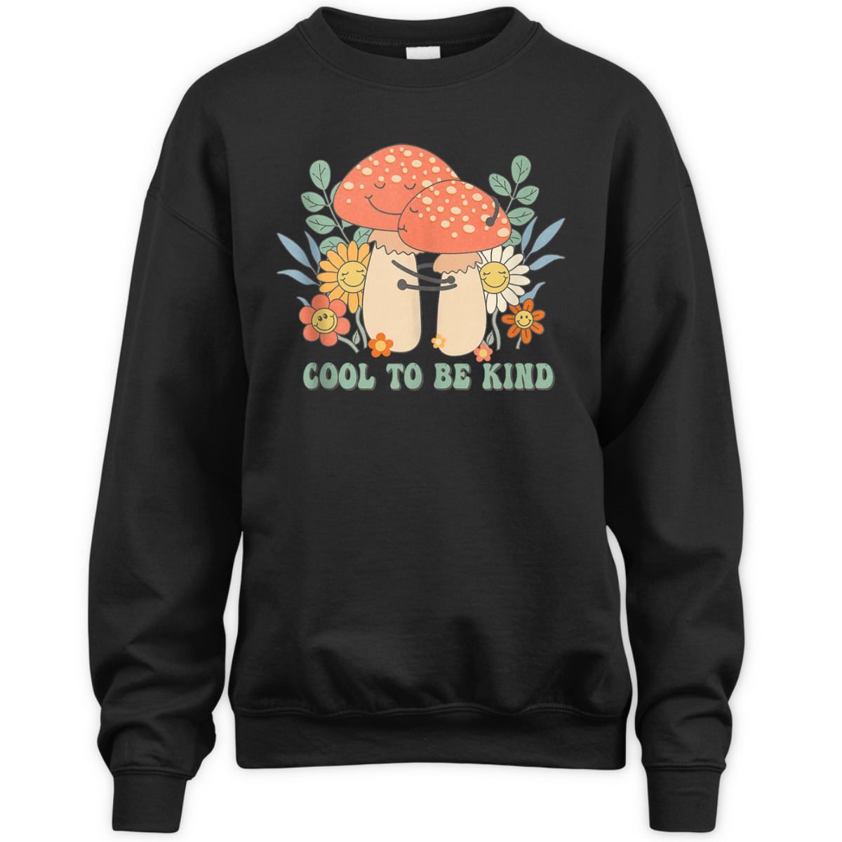 Cool To Be Kind Retro Groovy Style Flowers Plants Kindness T-Shirt Cool To Be Kind Retro Groovy Style Flowers Plants Kindness T-Shirt
