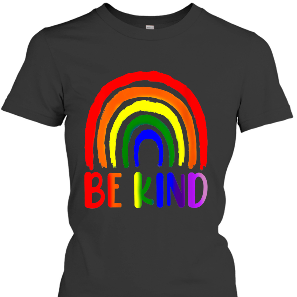 Womens Be Kind Rainbow LGBT Flag LGBTQ Pride Month T-Shirt Womens Be Kind Rainbow LGBT Flag LGBTQ Pride Month T-Shirt